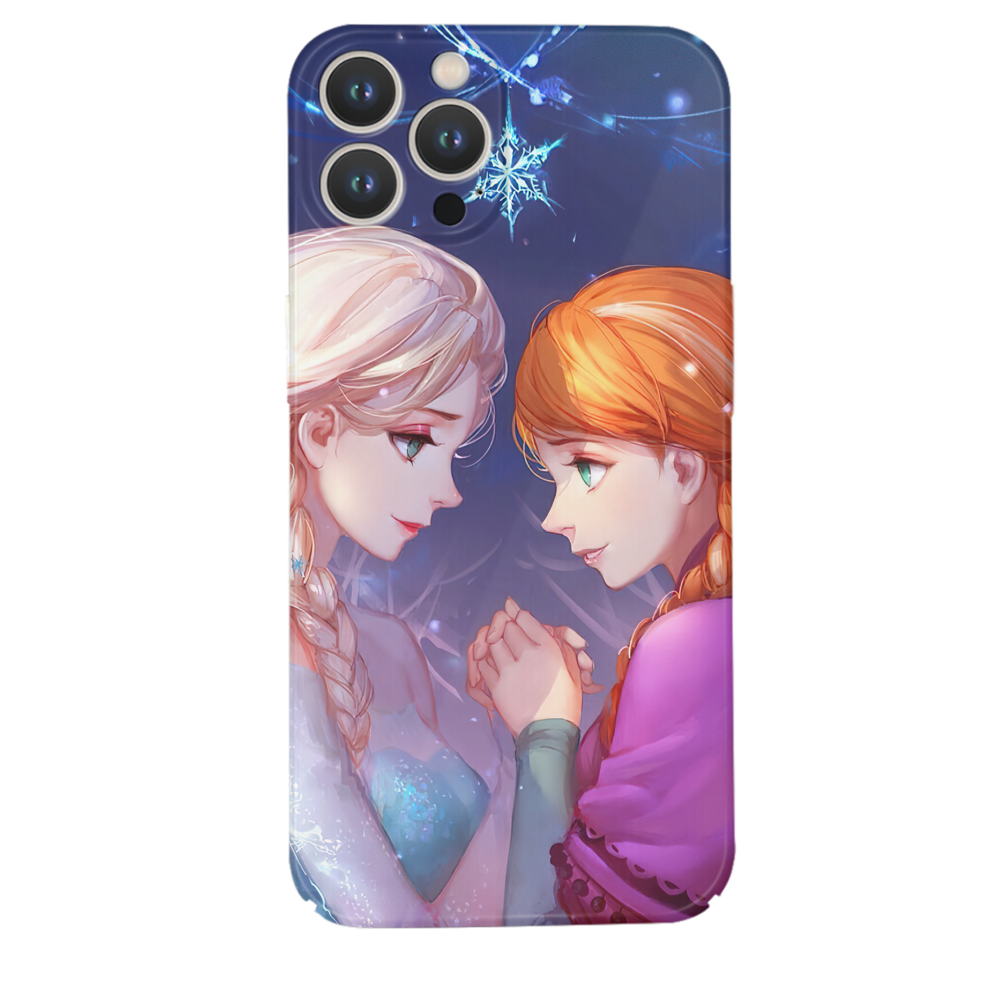 （画像用） アナと雪の女王 アンナ エルサ Frozen Anna Elsa 【iPhone 14シリーズ対応】ハードケース